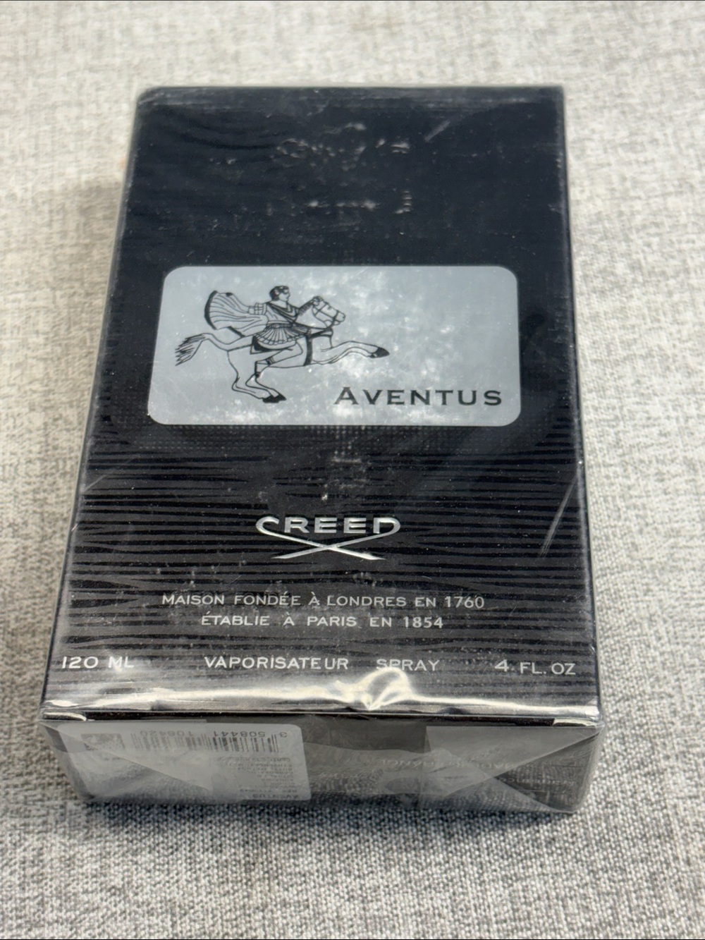 Creed Aventus 4 fl oz Cologne Sealed Black and Silver Box